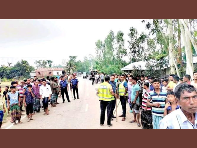 ফুলবাড়ীতে সড়ক দুর্ঘটনায় নিহত তিন, আহত চার জন