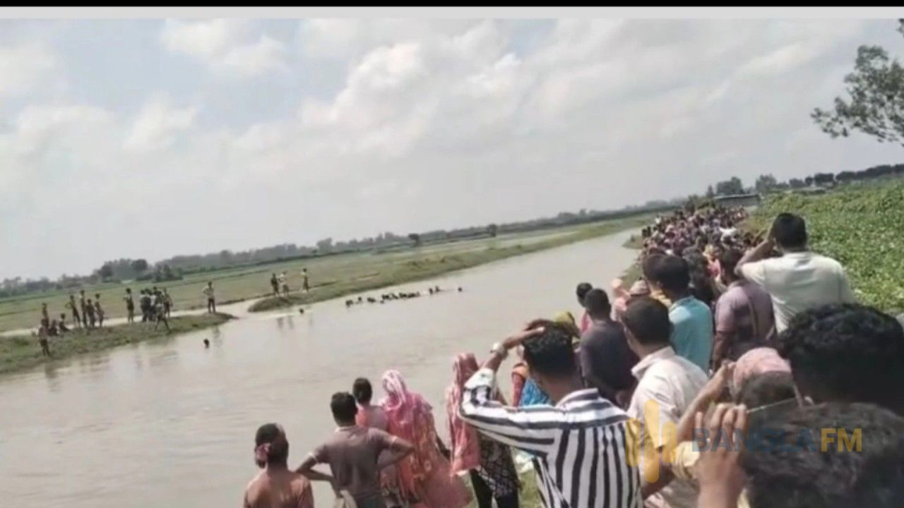 হরিপুরে মাছ ধরতে গিয়ে নদীতে পড়ে একজনের মৃত্যু