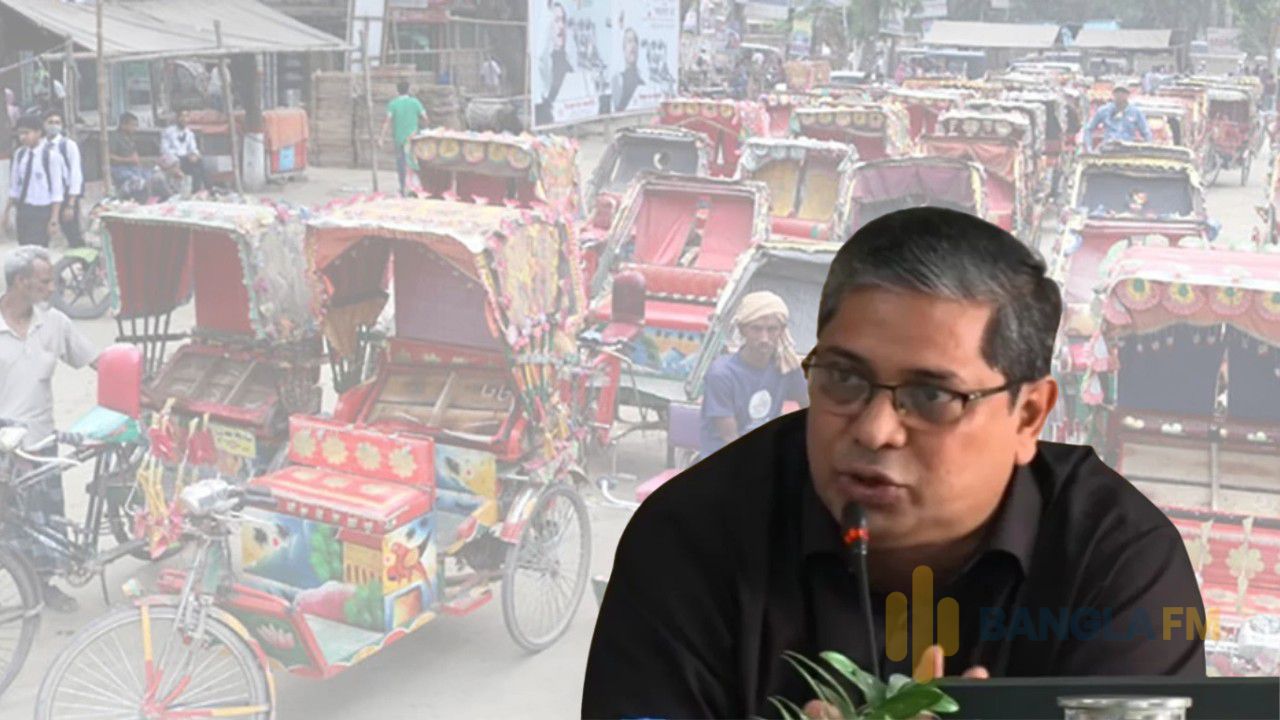 সৌরবিদ্যুতে চার্জ হলেই রেজিস্ট্রেশন পাবে রিকশা