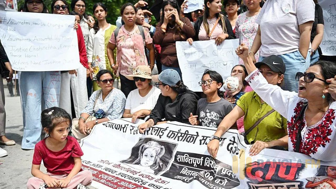 তিন বছরের শিশুকে ধর্ষণ-হত্যার ঘটনায় ক্ষুব্ধ নেপাল