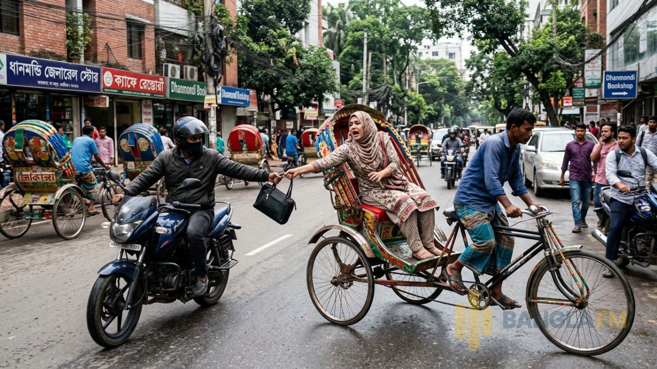 এবার প্রকাশ্যে ধানমন্ডিতে ৩৯ লাখ টাকা ছিনতাই, অস্ত্রসহ আটক ১ 