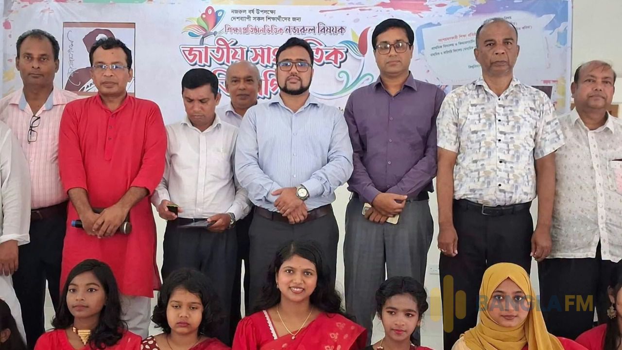 বাউফলে ‘নজরুল বর্ষ’ উপলক্ষে সাংস্কৃতিক প্রতিযোগিতার উদ্বোধন