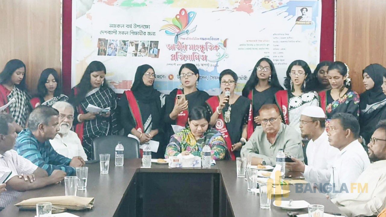 সৈয়দপুরে নজরুল বর্ষ উপলক্ষে  সাংস্কৃতিক প্রতিযোগিতা উদ্বোধন