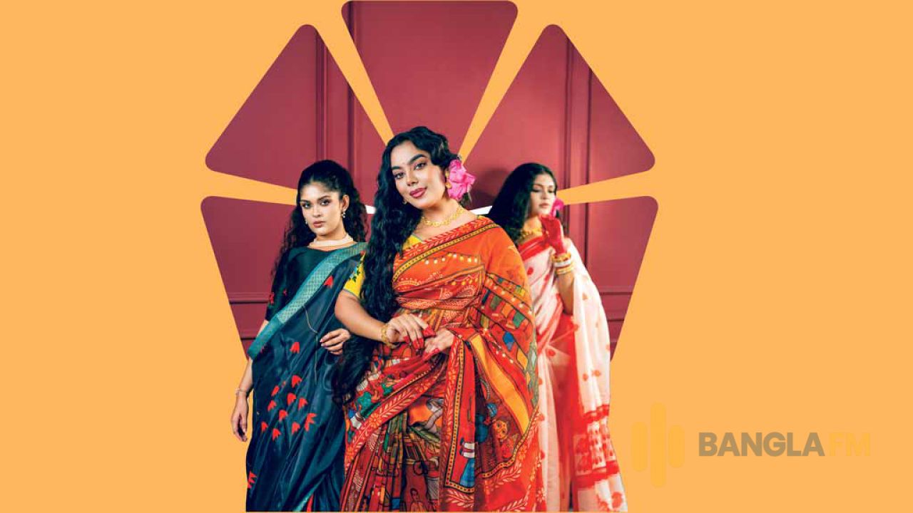 পূজার সাজে ঐতিহ্য আর আধুনিকতার মেলবন্ধন