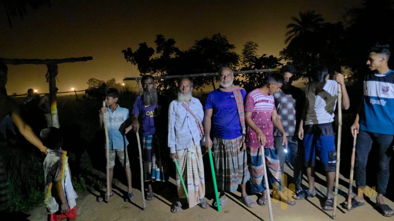 দিনাজপুর সীমান্তে ২৫-৩০ ভারতীয়কে পুশইনের চেষ্টা, বিজিবি-গ্রামবাসীর বাধা