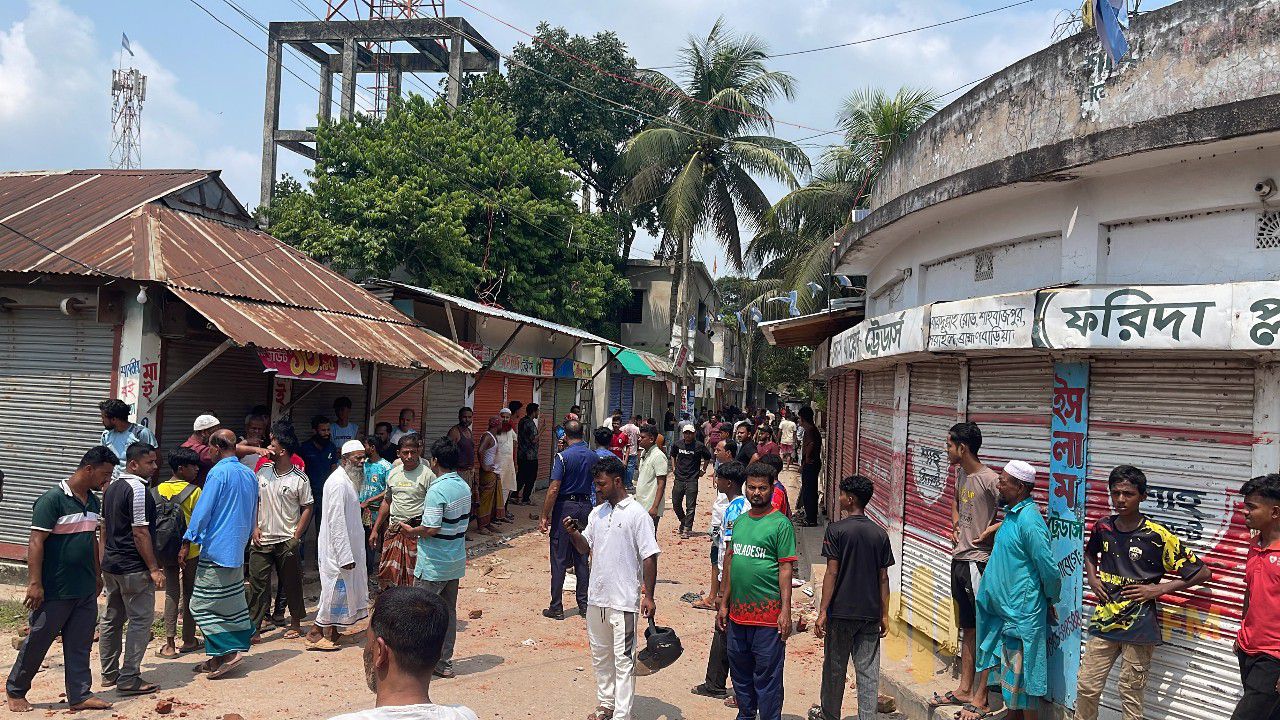  ব্রাহ্মণবাড়িয়ায় জমি নিয়ে বিরোধের জের ধরে দুই পক্ষের সংঘর্ষ, আহত ১৫
