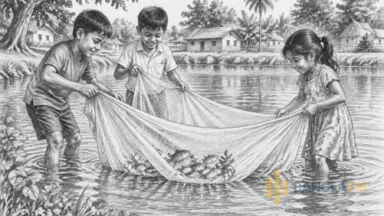 কুড়িগ্রামে মশারির জাল দিয়ে মাছ ধরতে গিয়ে খালাতো ভাই-বোনের মর্মান্তিক মৃত্যু