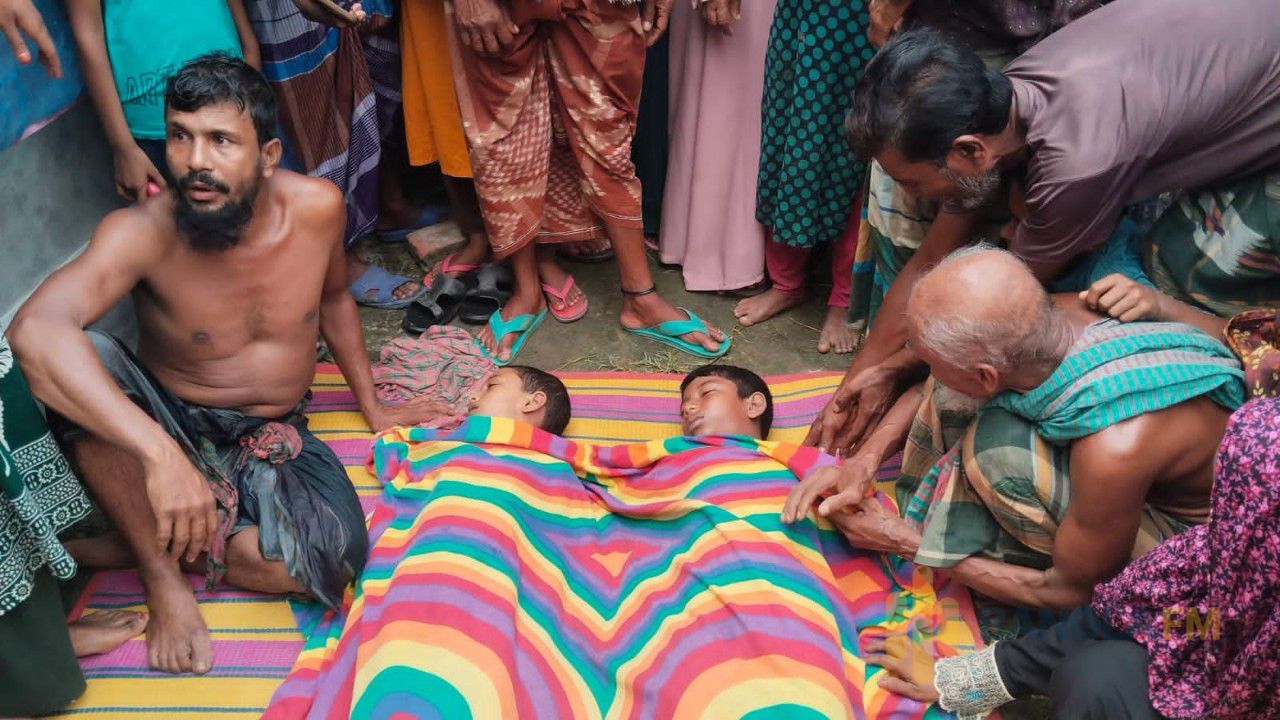 সাতক্ষীরার কালিগঞ্জে পুকুরের পানিতে ডুবে দুই শিশুর মৃত্যু 