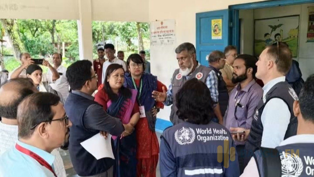 লেপ্রসি রোগীদের স্বাস্থ্যসেবা কার্যক্রম পরিদর্শন 