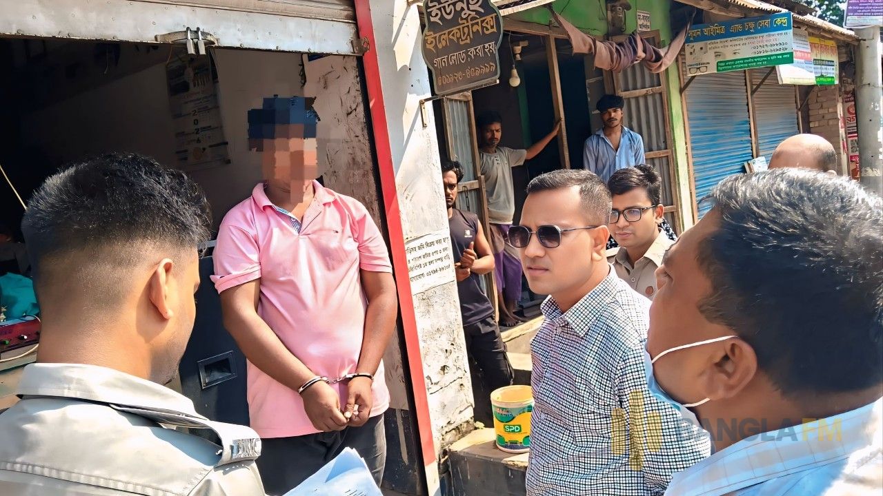 সারিয়াকান্দিতে মাদকবিরোধী অভিযান