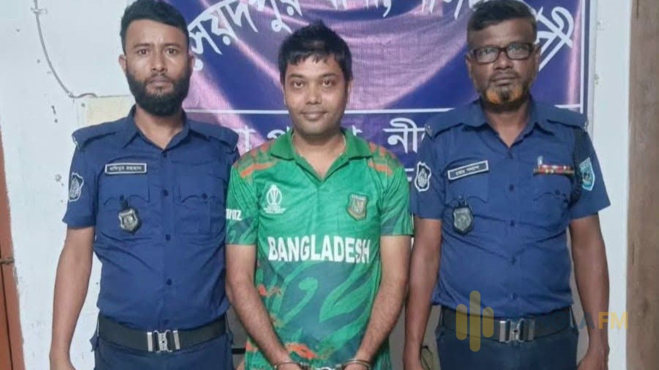 সৈয়দপুরে স্বেচ্ছাসেবক লীগ নেতা গামছা বাদল গ্রেফতার