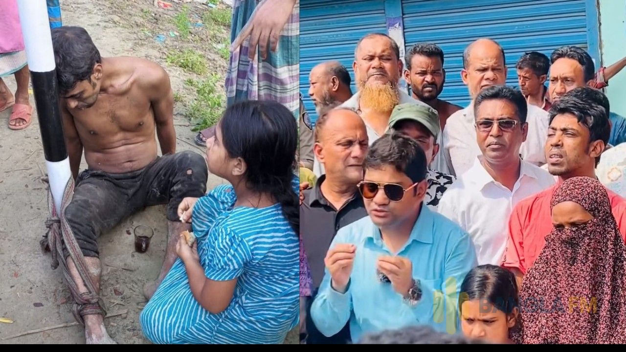 চুরির অভিযোগে নির্যাতন, বাবাকে শিশুর রুটি খাওয়ানোর হৃদয়বিদারক ঘটনায় ইউএনওর মানবিক উদ্যোগ