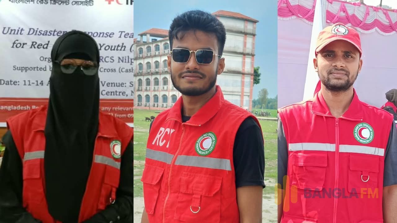 ডোমার উপজেলা যুব রেড ক্রিসেন্টের নতুন কমিটি ঘোষণা