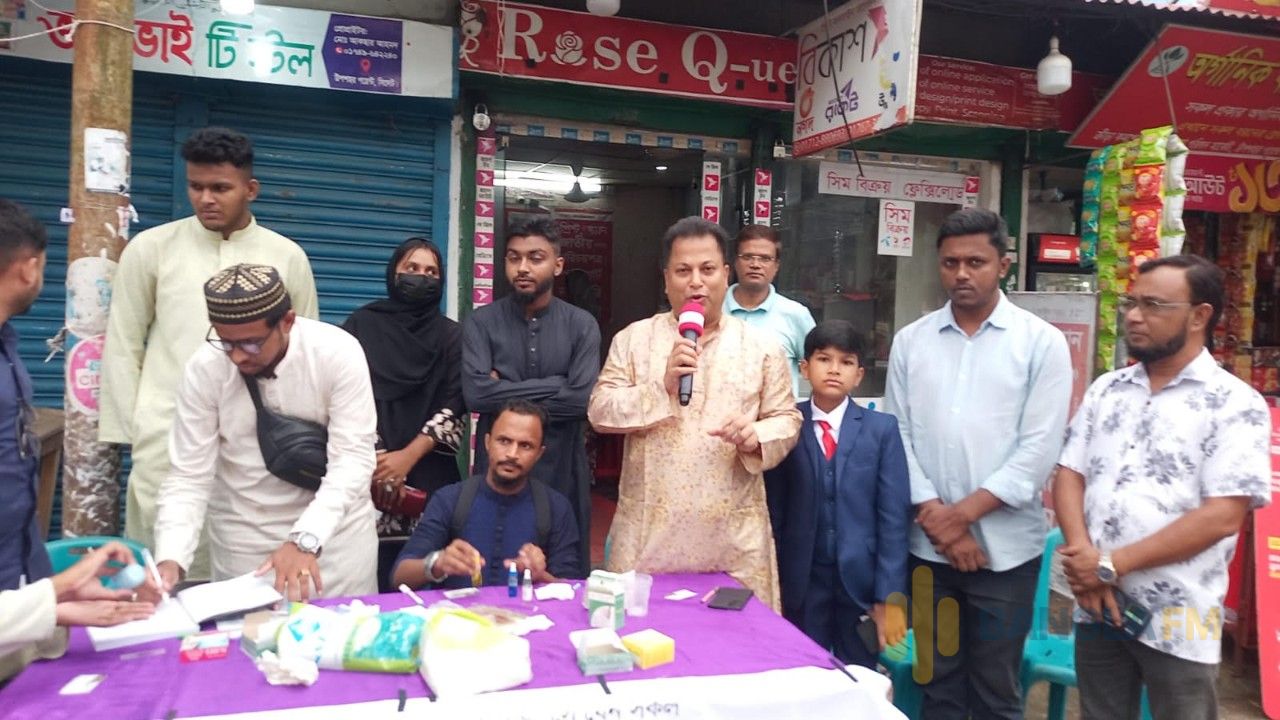 সিলেটে বারাকাহ ব্লাড সোসাইটির উদ্যোগে বিনামূল্যে রক্তের গ্রুপ নির্ণয় ক্যাম্পেইন অনুষ্ঠিত