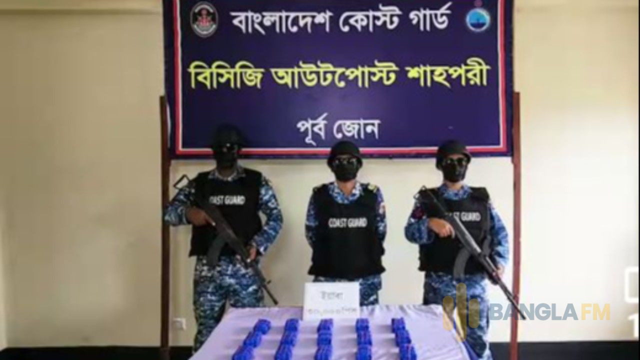 শাহপরীর দ্বীপ থেকে ৩০ হাজার পিস ইয়াবা জব্দ