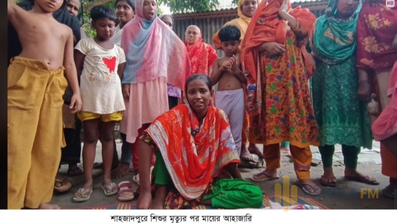 সিরাজগঞ্জে পিতার লাঠির আঘাতে ৯ মাসের শিশুর মৃত্যু