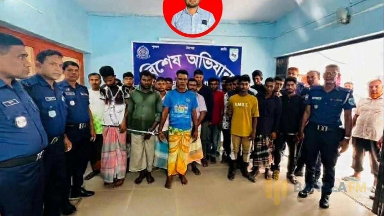 আসামির মুক্তির দাবিতে হট্টগোল করে পুলিশের কাজে বাধা, গ্রেপ্তার ৩৪