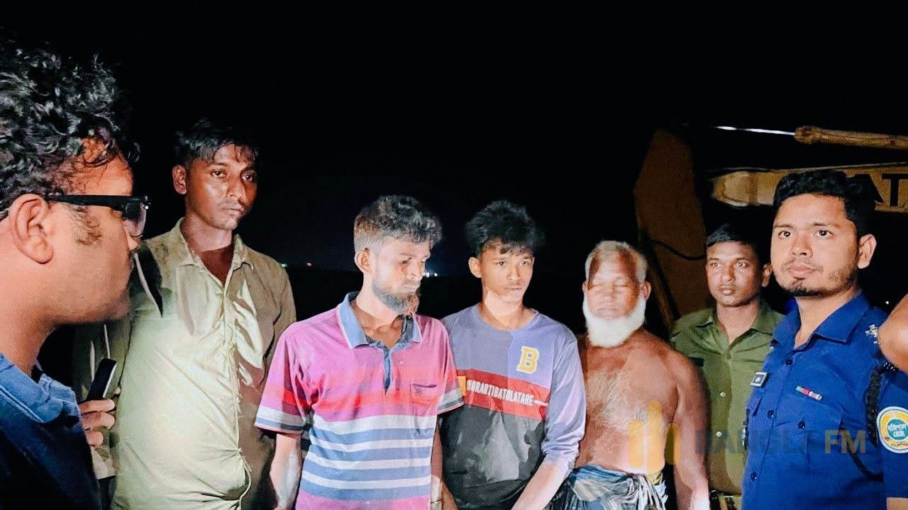 বাকেরগঞ্জে অবৈধ মাটি ও বালু উত্তোলনের বিরুদ্ধে প্রসাশনের অভিযান