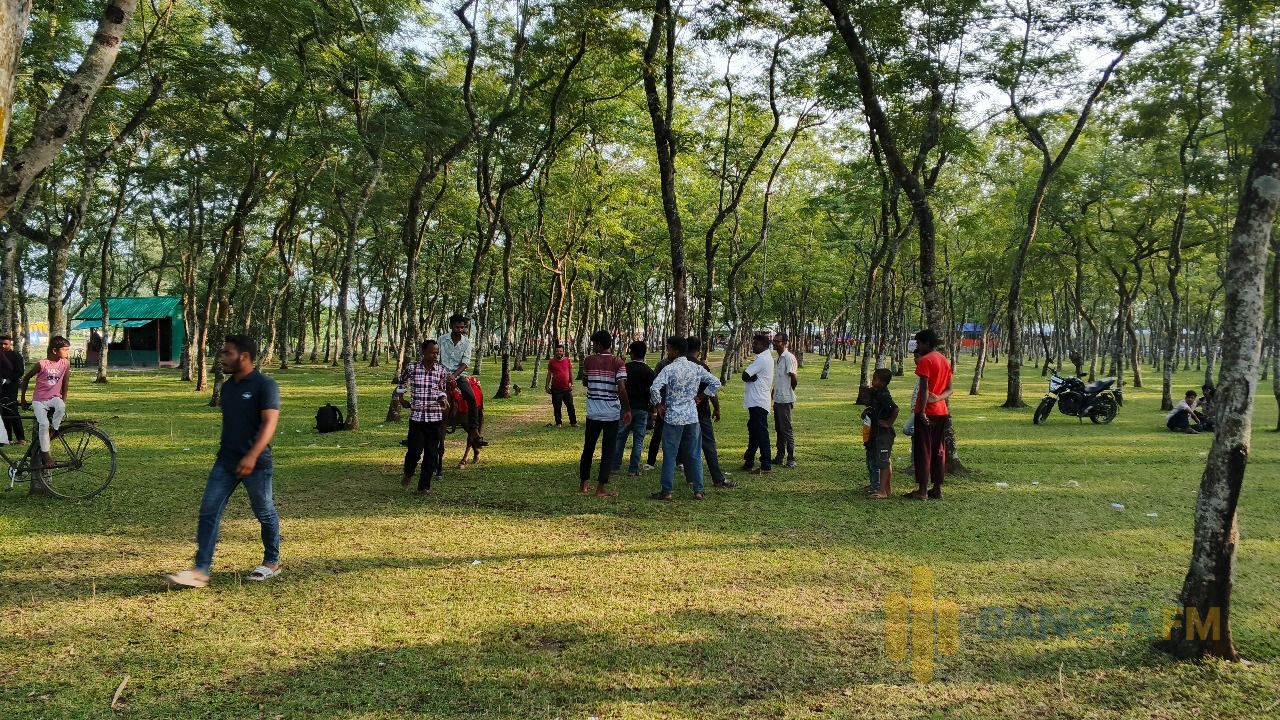 একসময়ের পরিত্যক্ত ফরেস্ট এখন দর্শনার্থীদের পদচারণায় মুখরিত