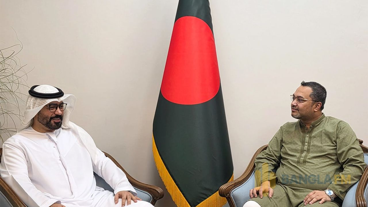 আরব আমিরাতে শ্রমবাজার ও নতুন সুযোগের সম্ভাবনা নিয়ে মাহ্দী আমিন-রাষ্ট্রদূতের বৈঠক