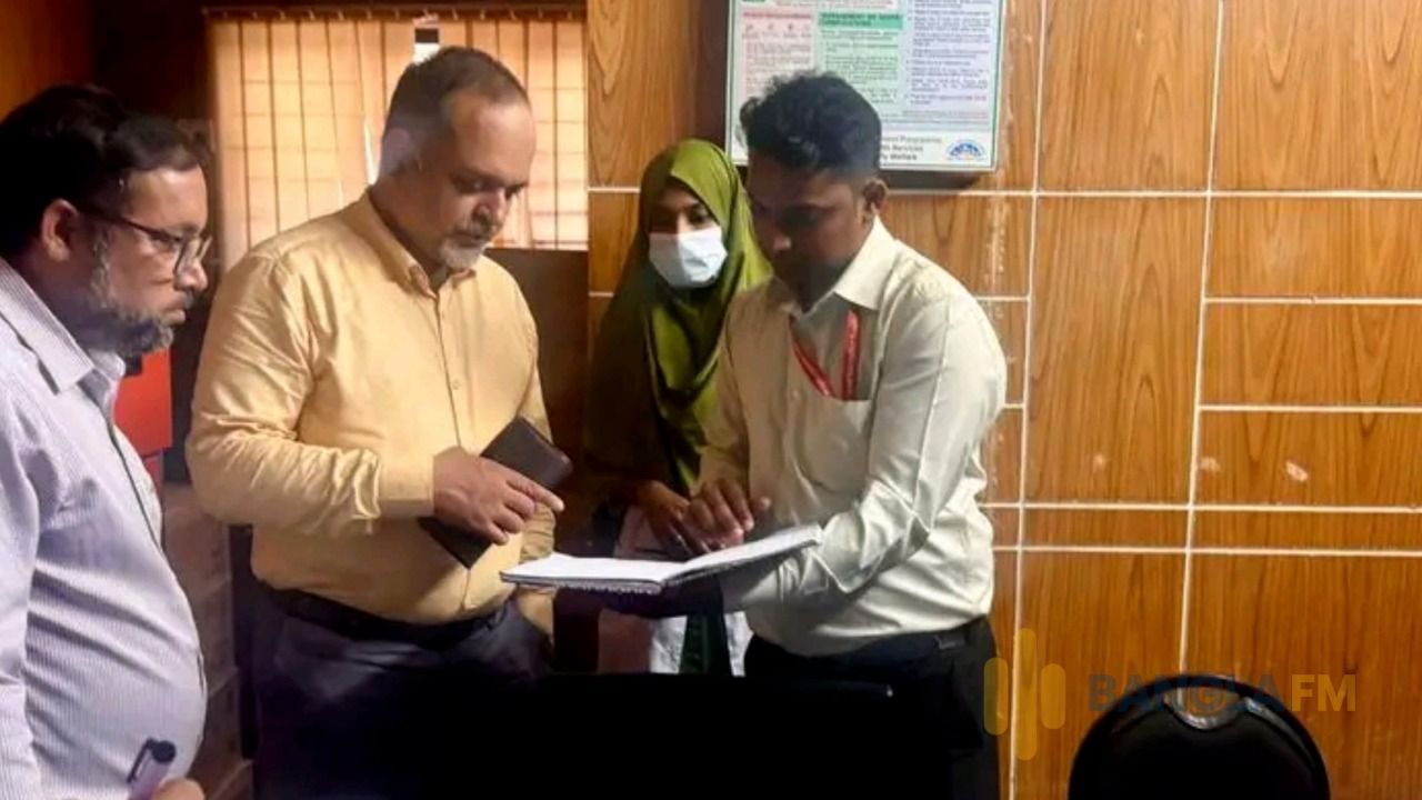 চুনারুঘাট স্বাস্থ্য কমপ্লেক্স পরিদর্শনে সিভিল সার্জন