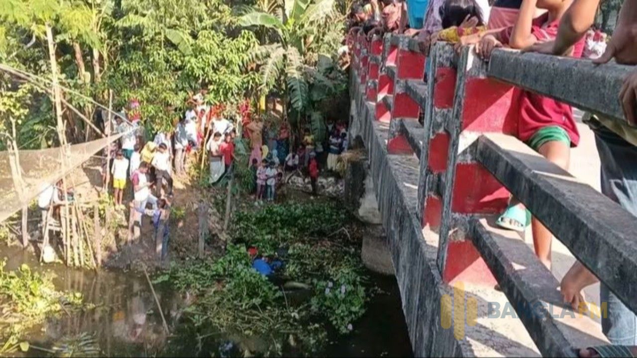 শেরপুরে  ব্রিজের নিচে ড্রামে মিলল অজ্ঞাত নারীর লাশ  উদ্ধার