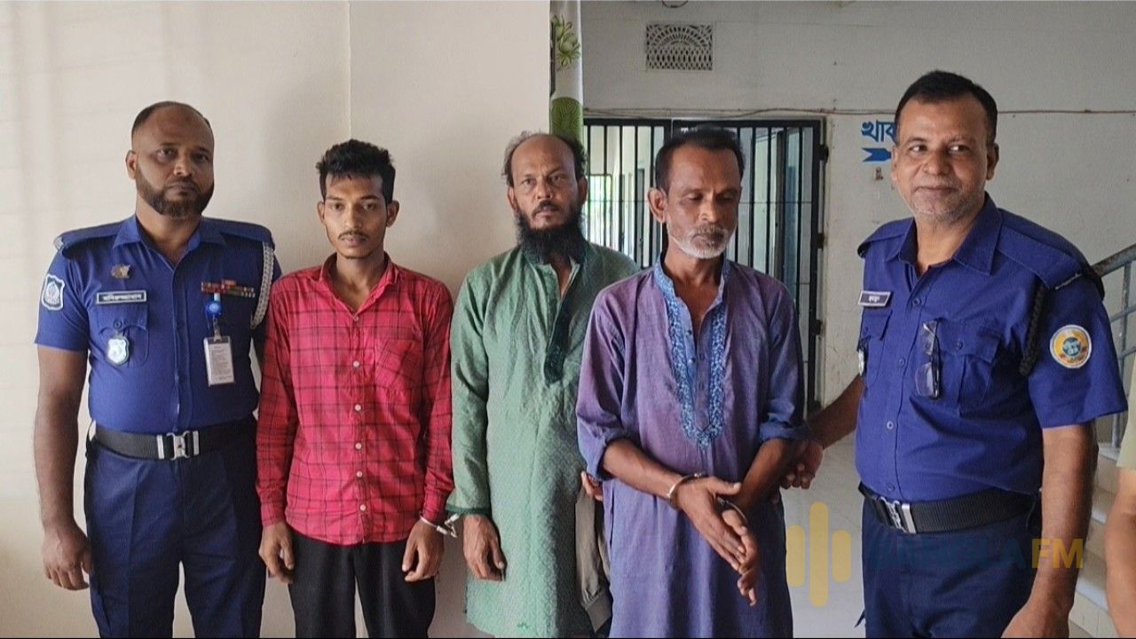 ঝালকাঠির কাঁঠালিয়ায় ইয়াবা ও গাঁজাসহ তিনজন আটক