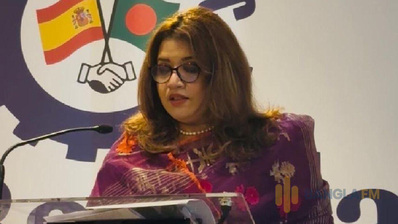 স্পেনে বাংলাদেশের পণ্য রপ্তানি বাড়াতে আহ্বান শামা ওবায়েদের