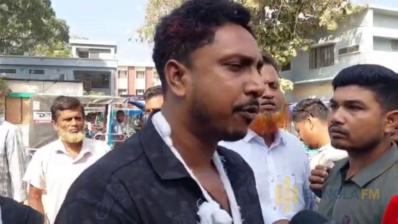 রাজবাড়ী শহরে প্রকাশ্যে ব্যবসায়ী নেতাকে গুলি