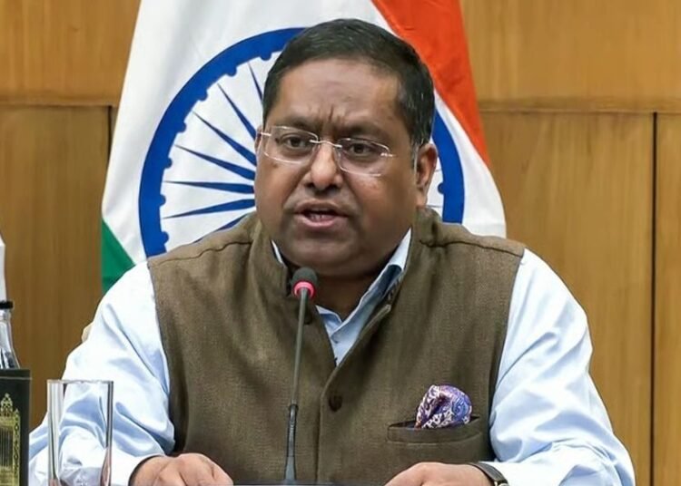 ভারতের পররাষ্ট্র মন্ত্রণালয়ের মুখপাত্র রণধীর জয়সওয়াল। ছবি: সংগৃহীত