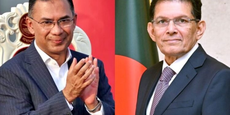 প্রধানমন্ত্রী তারেক রহমান ও পররাষ্ট্রমন্ত্রী ড. খলিলুর রহমান