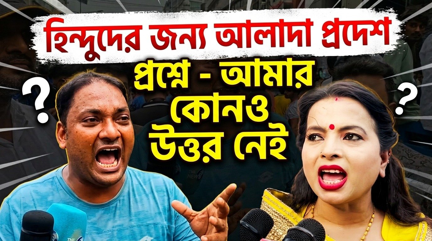 হিন্দুদের আলাদা প্রদেশ প্রশ্নে বিএনপি নেতা বললেন, কোনও উত্তর নেই