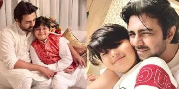 অভিনেতা অপুর্ব ও তার ছেলে আয়াশ