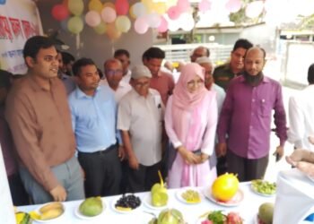 বরুড়ায় জাতীয় ফলজ মেলা অনুষ্ঠিত
