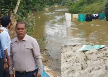 শ্রীমঙ্গলে ছড়া দখলের বিরুদ্ধে অভিযান