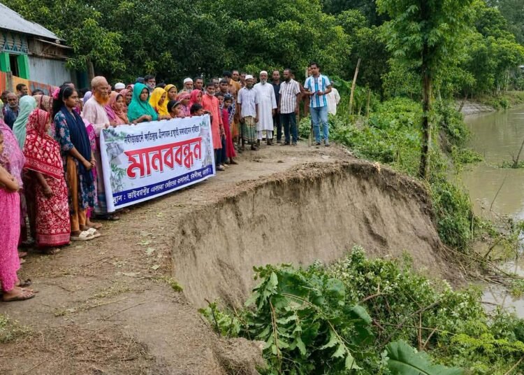 “পুটলা চাইনা, গাঙ্গ ঠেকান”