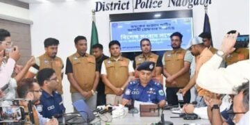 নওগাঁয় অজ্ঞান করে হত্যা ও স্বর্ণালংকার লুটের রহস্য উদঘাটন, আটক ২
