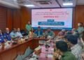 বান্দরবানে বন্যা পরিস্থিতি নিয়ে শীর্ষ কর্মকর্তাদের মতবিনিময় সভা
