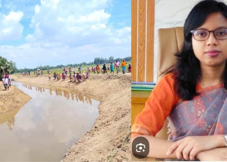 পাঁচবিবিতে খাল পুনঃখনন প্রকল্পের অব্যয়িত ১০.৮৭ লাখ টাকা রাষ্ট্রীয় কোষাগারে ফেরত