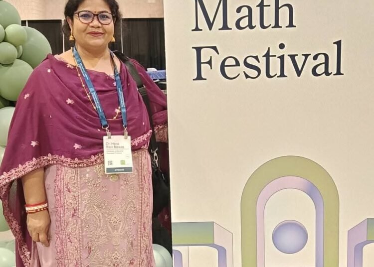 গণিতের আন্তর্জাতিক আসরে ববি শিক্ষক ড. হেনা রানী
