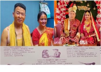 চীন থেকে প্রেমের টানে গাছ তলায় প্রেমিক