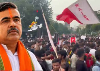 ১৯৪৭ সালে দেশ স্বাধীন হয়েছে, ‘আজাদি-আজাদি’ করলেই অ্যাকশন নেব: শুভেন্দু
