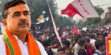 ১৯৪৭ সালে দেশ স্বাধীন হয়েছে, ‘আজাদি-আজাদি’ করলেই অ্যাকশন নেব: শুভেন্দু