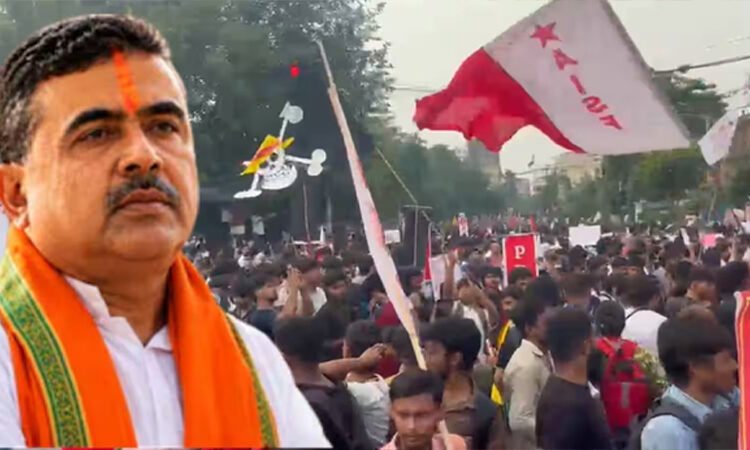 ১৯৪৭ সালে দেশ স্বাধীন হয়েছে, ‘আজাদি-আজাদি’ করলেই অ্যাকশন নেব: শুভেন্দু