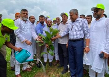 Tree Plantation Program by the Alhaj Abdus Sattar Bhuiyan Foundation in Sreepur