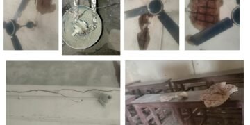 মধ্যনগরে ঝুঁকিপূর্ণ ভবণে ভারপ্রাপ্ত আর অস্থায়ী শিক্ষিকার পাঠদান