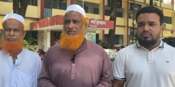 সৈয়দপুরে শিল্প মেলায় জুয়া ও লটারি বন্ধে স্মারকলিপি প্রদান