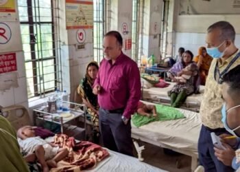 বাহুবল উপজেলা স্বাস্থ্য কমপ্লেক্স পরিদর্শনে সিভিল সার্জন