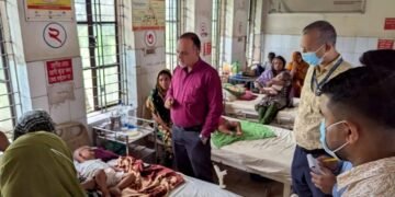 বাহুবল উপজেলা স্বাস্থ্য কমপ্লেক্স পরিদর্শনে সিভিল সার্জন