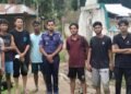হামহাম জলপ্রপাতে আটকে পড়া ১০ পর্যটক উদ্ধার